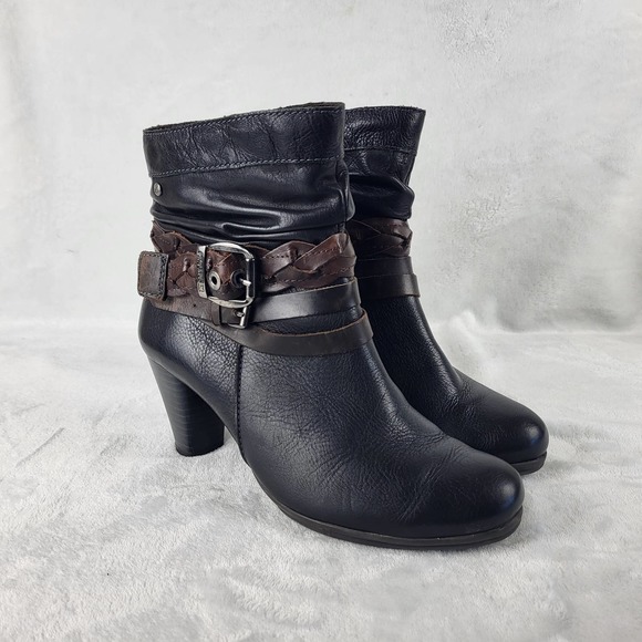 SOLD | Pikolinos Verona Black Leather Bootie | 6.5 - Picture 3 of 8